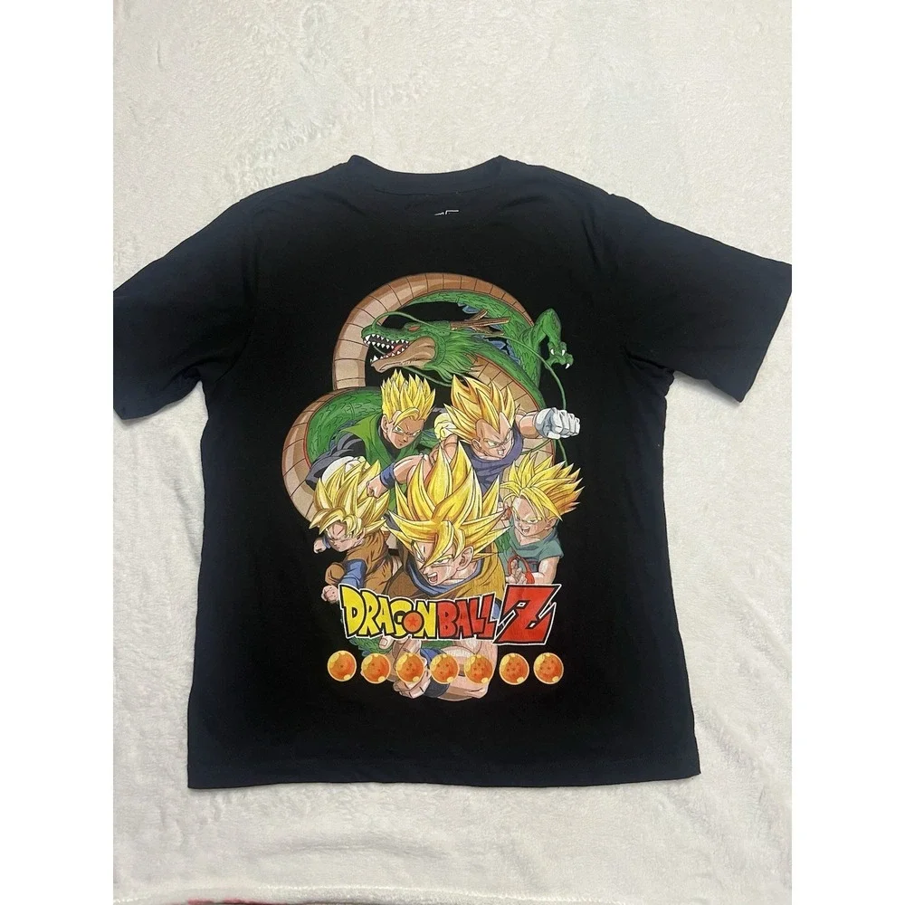 Boys Dragon Ball Z Short Sleeve T Shirt 10/12 Black